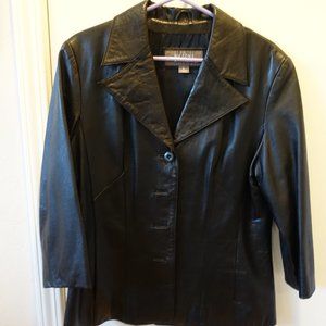 Wilson Leather Black Jacket